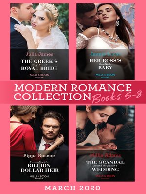 cover image of Modern Romance March 2020 Books 5-8